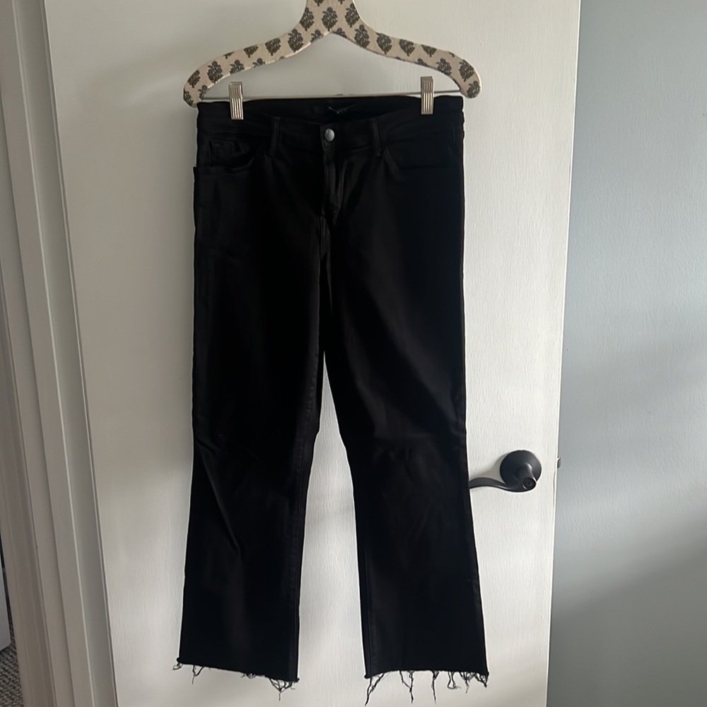 Jbrand Selena Mid Rise Crop Jeans